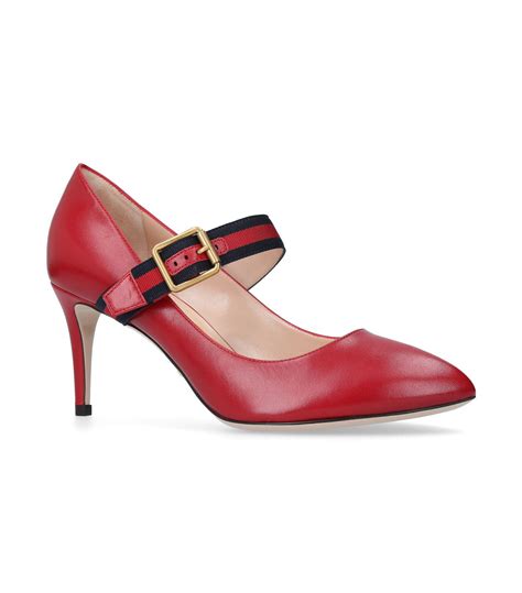 gucci sylvie red pump|gucci pumps price.